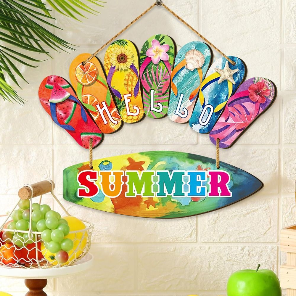 Colorful Hello Summer Wall Orn – обзор и цена Resin Art Beach