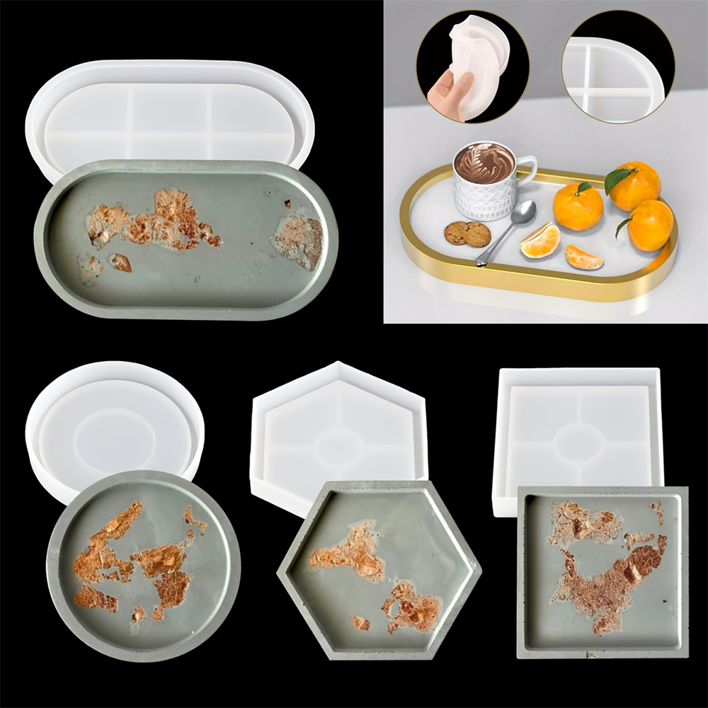 4pcs/Set Storage Tray Coaster  – обзор и цена Coaster Mold Square