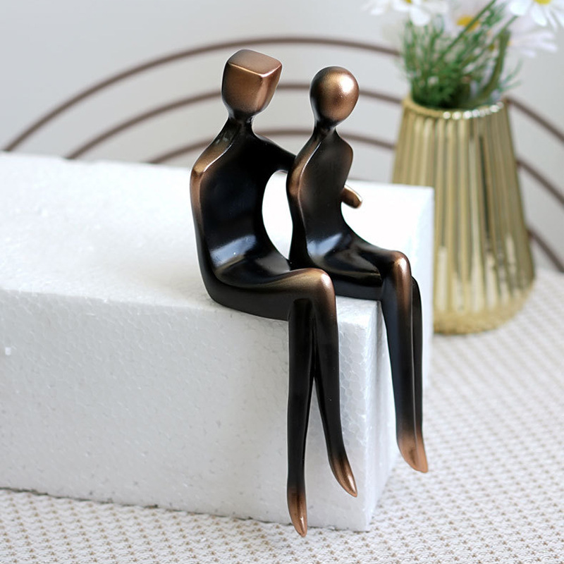 Couple Hugging Sculpture, Home – обзор и цена Resin Art Anniversary Gift