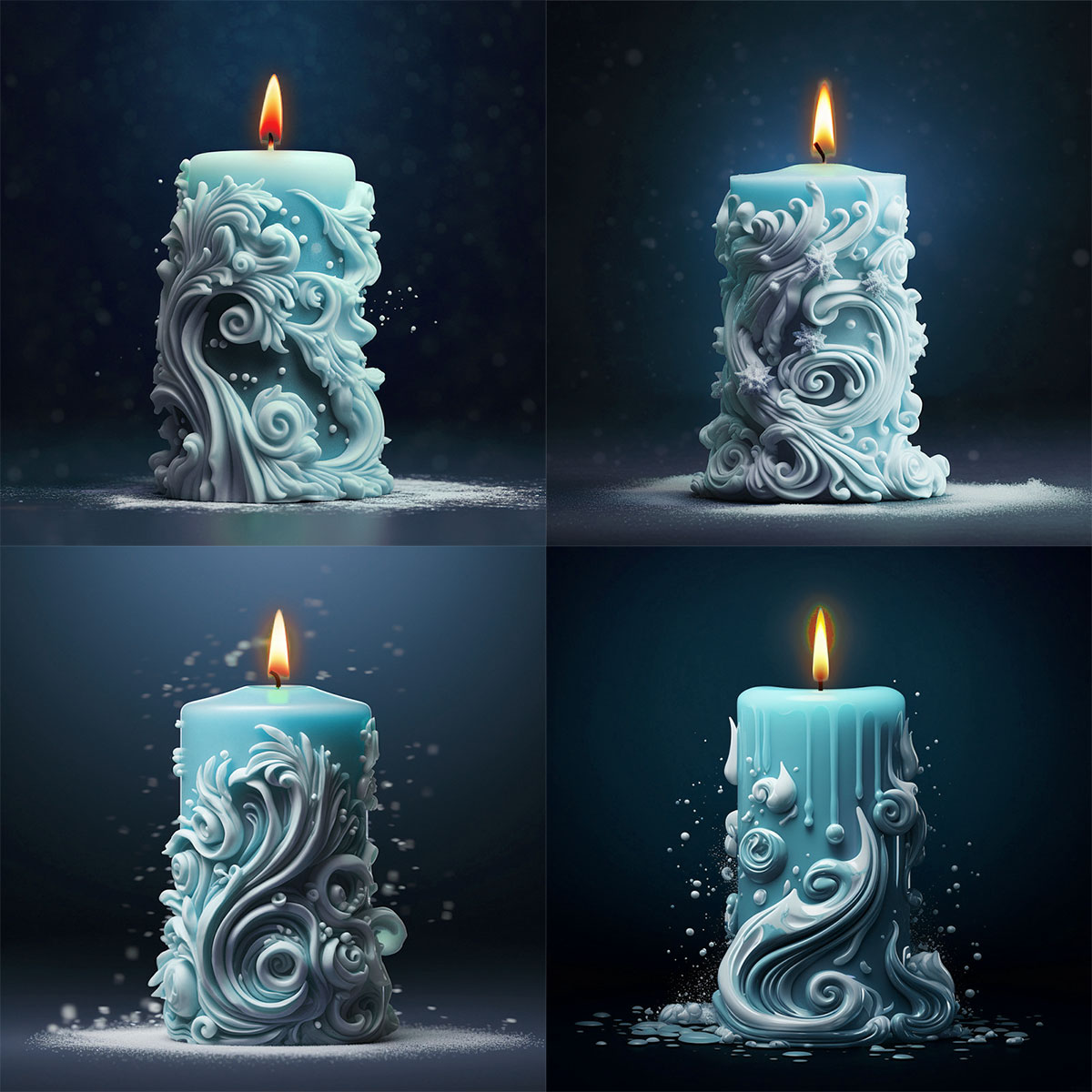 geometry Carved Cylindrical Si – обзор и цена Resin Art Beach