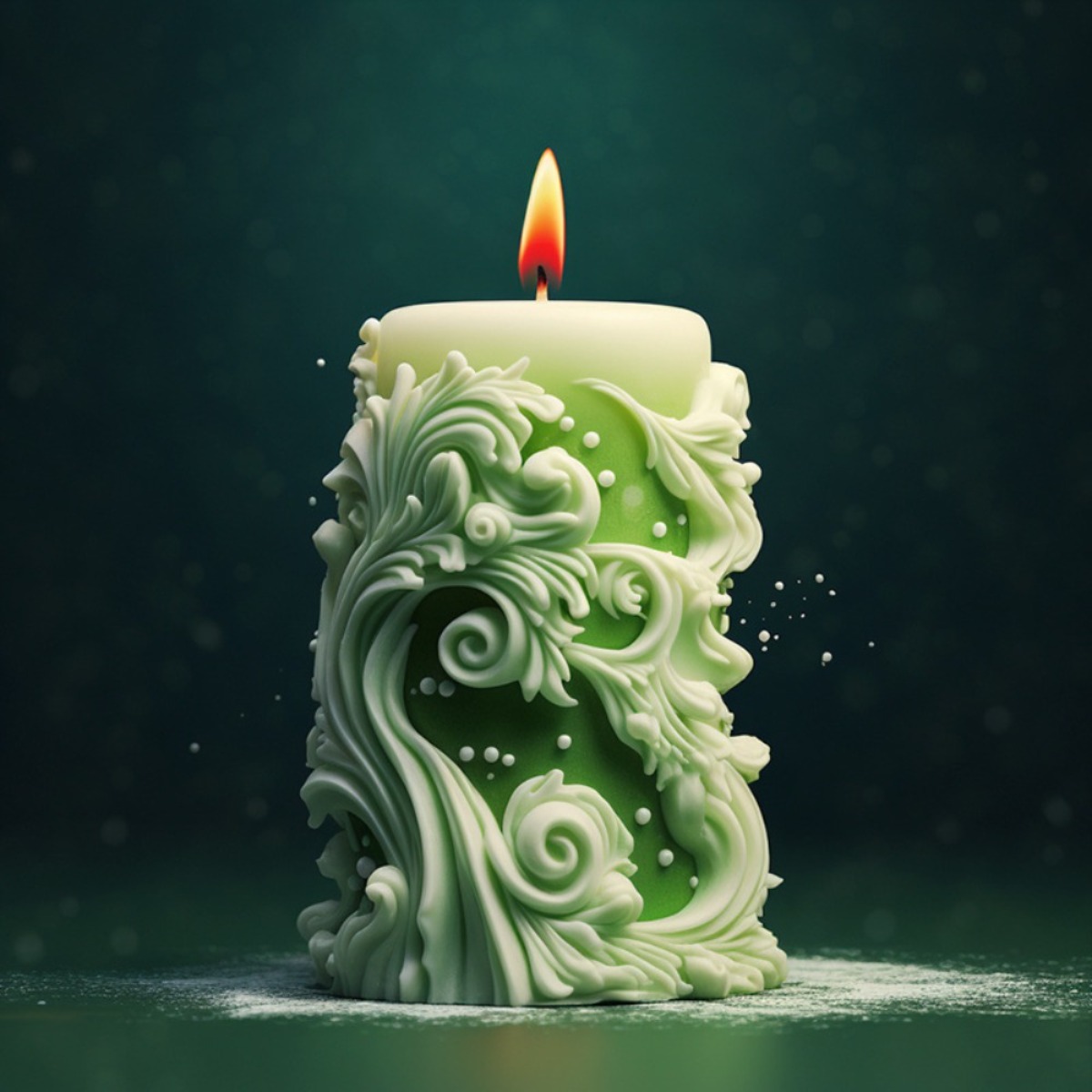 geometry Carved Cylindrical Si – обзор и цена Resin Art Beach