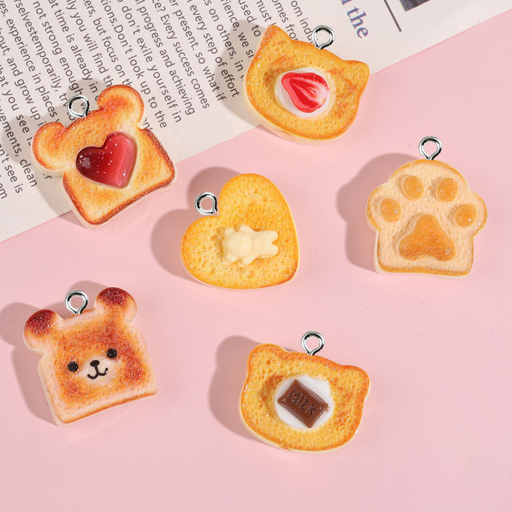 10pcs Heart Bear Cat Animal Sh – обзор и цена Resin Art Jewelry Kit