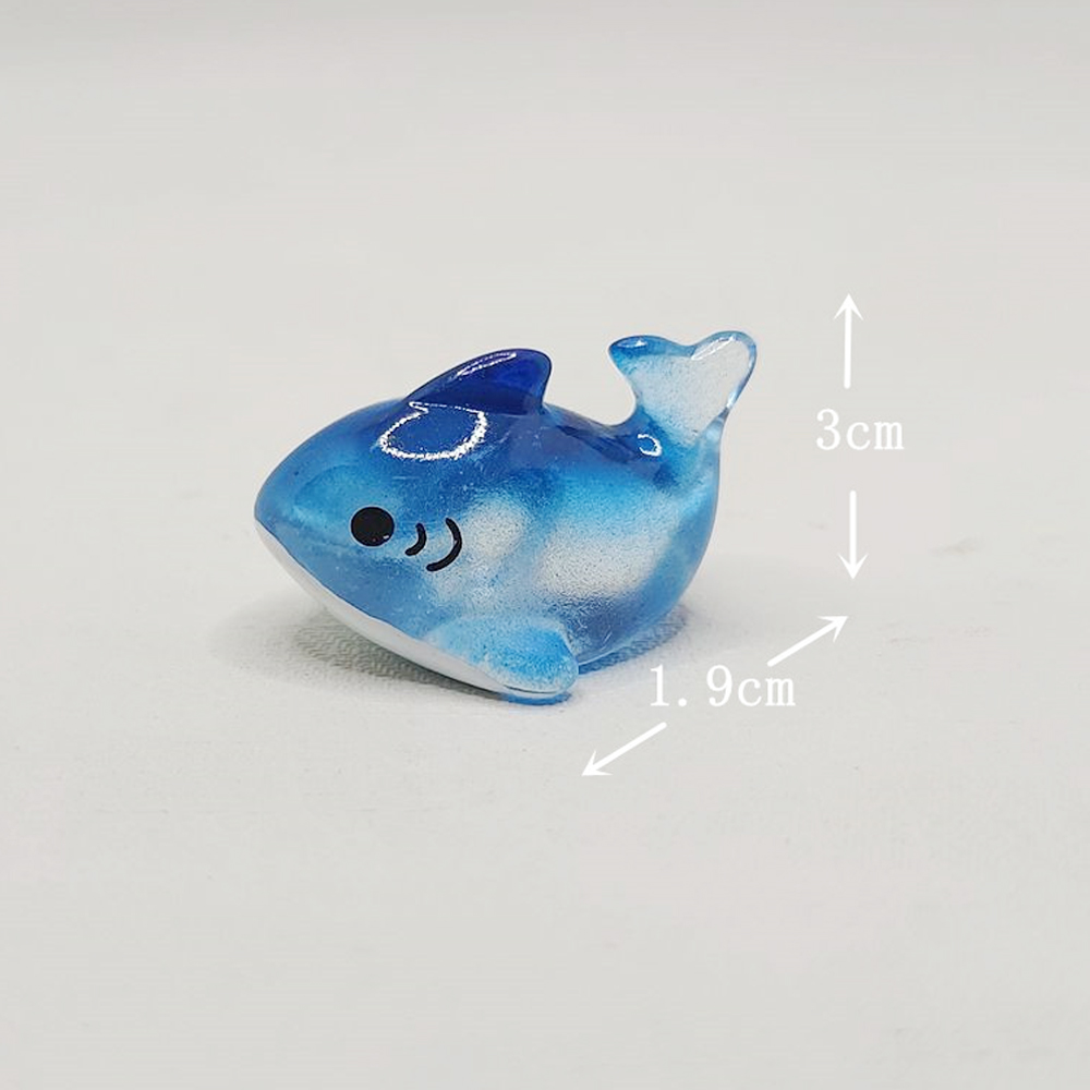 3/6pcs Mini Resin Shark Miniat – обзор и цена Resin Art Beach