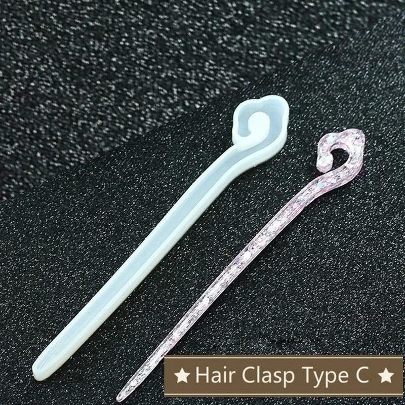 New Transparent Hairpin Silico – обзор и цена Resin Art Jewelry Kit