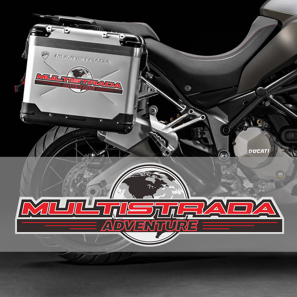 1260S For Ducati MULTISTRADA 9 – обзор и цена Resin Art Logo