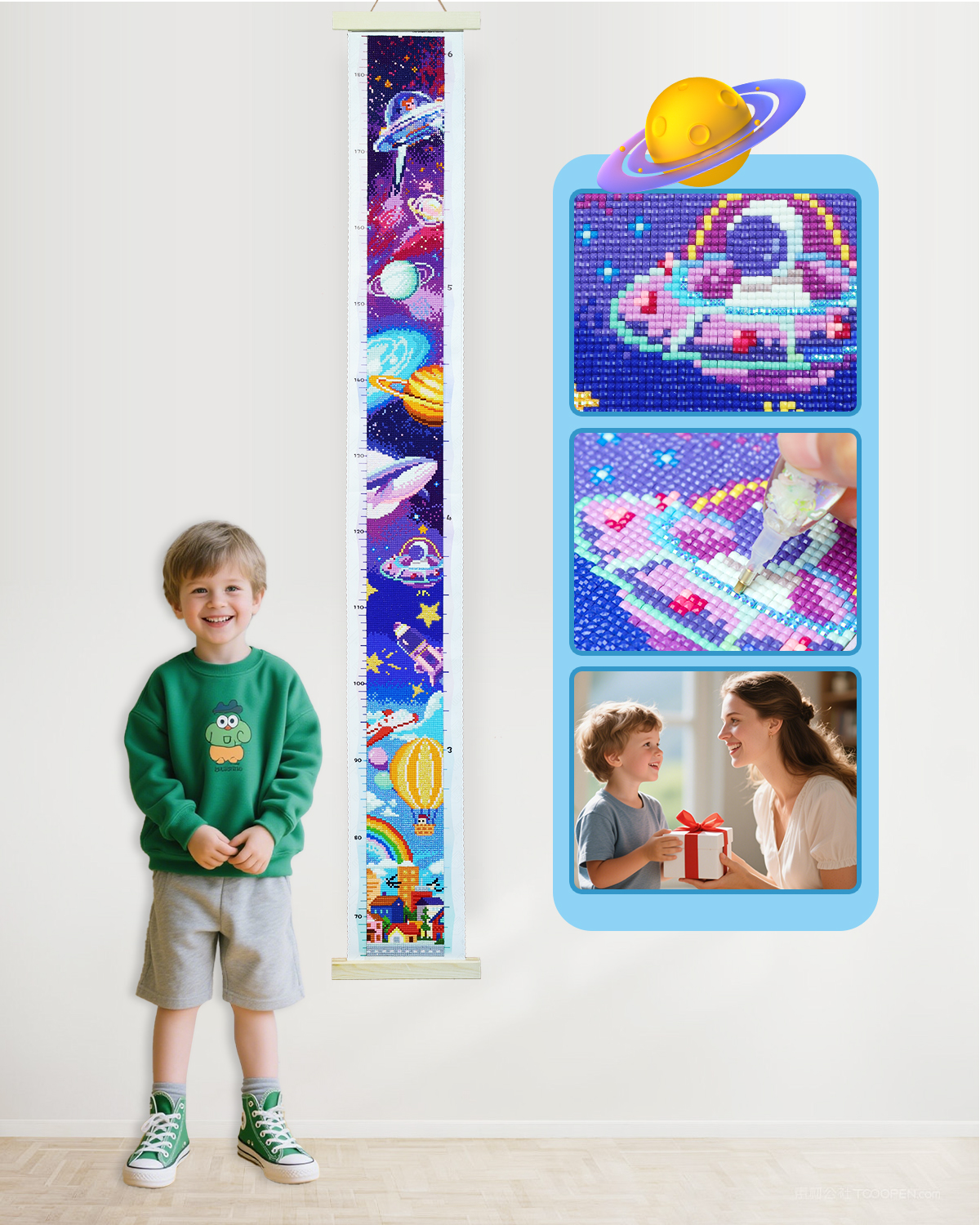 ForeverYoung DIY Growth Chart  – обзор и цена Resin Art On Wall
