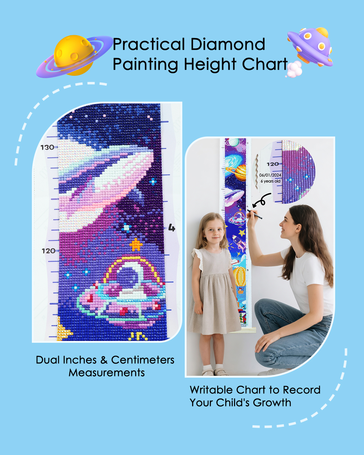 ForeverYoung DIY Growth Chart  – обзор и цена Resin Art On Wall