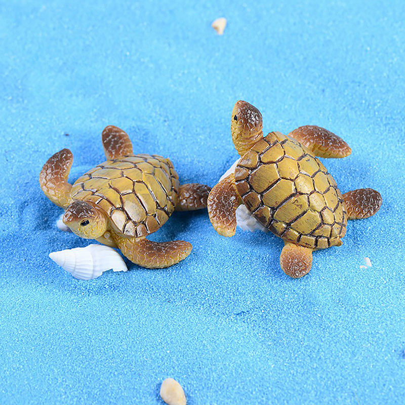 1PC Mini Sea Turtle Model Resi – обзор и цена Resin Art Beach