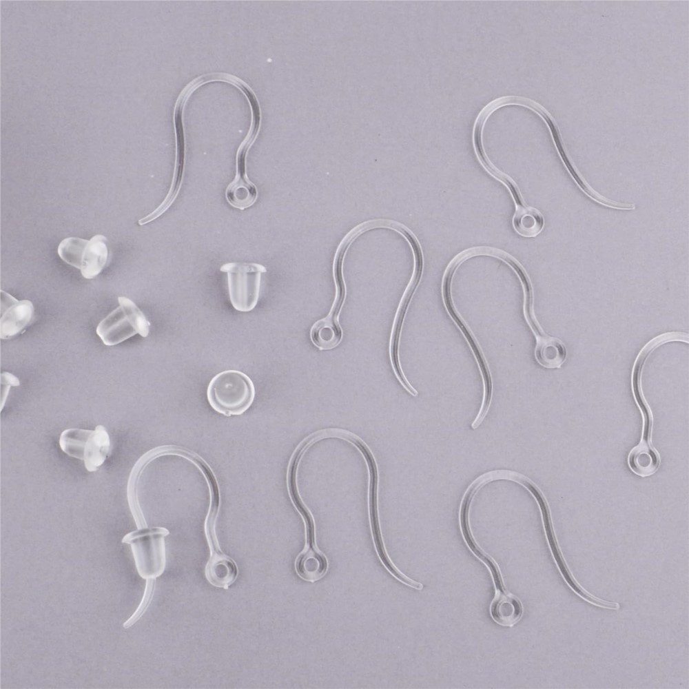 40pcs Clear Plastic Earring Ho – обзор и цена Resin Art Jewelry Kit