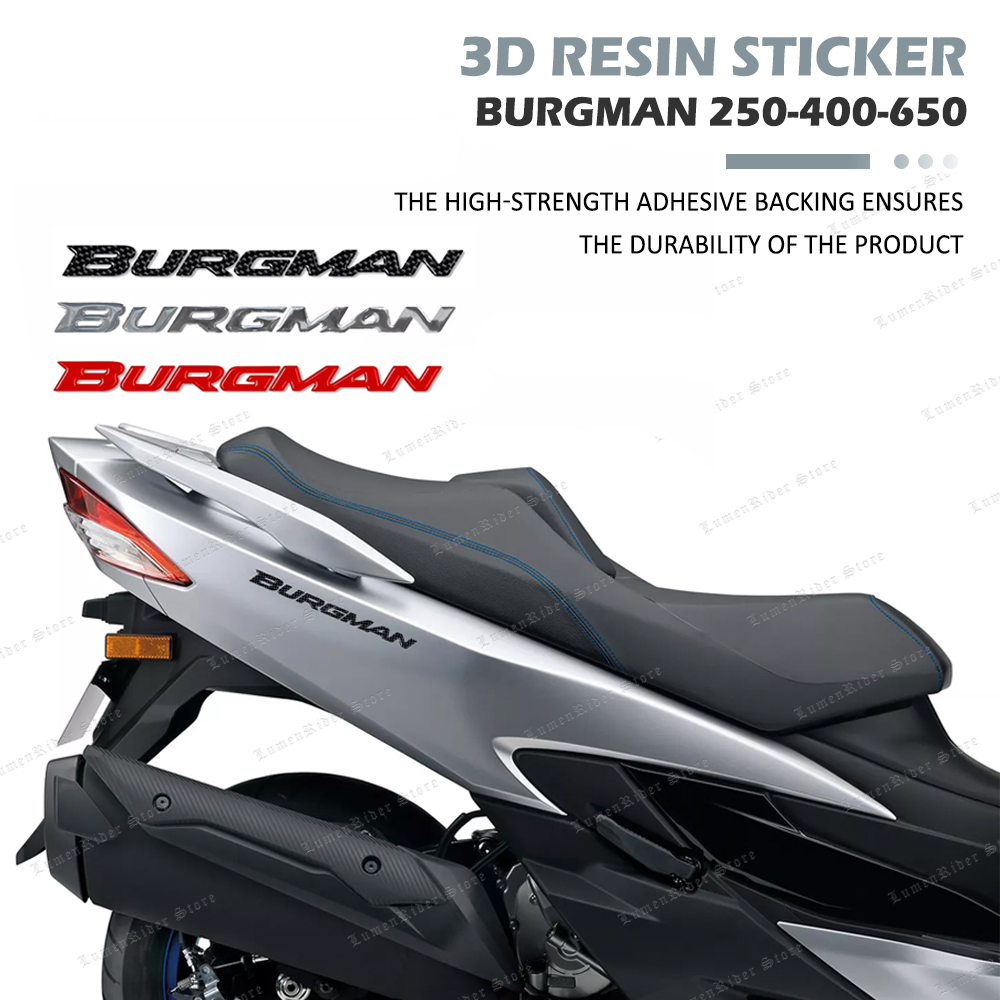 For Suzuki Burgman 250 400 650 – обзор и цена Resin Art Logo