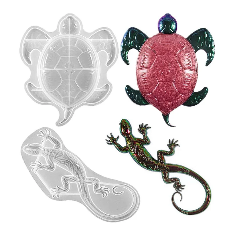 Pattern Gecko Sea Turtle Ornam – обзор и цена Resin Art Beach