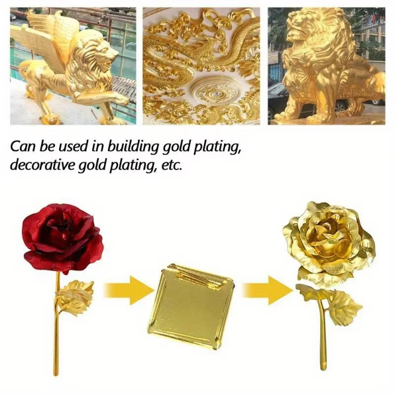 100pcs Imitation Gold Sliver C – обзор и цена Resin Art Anniversary Gift