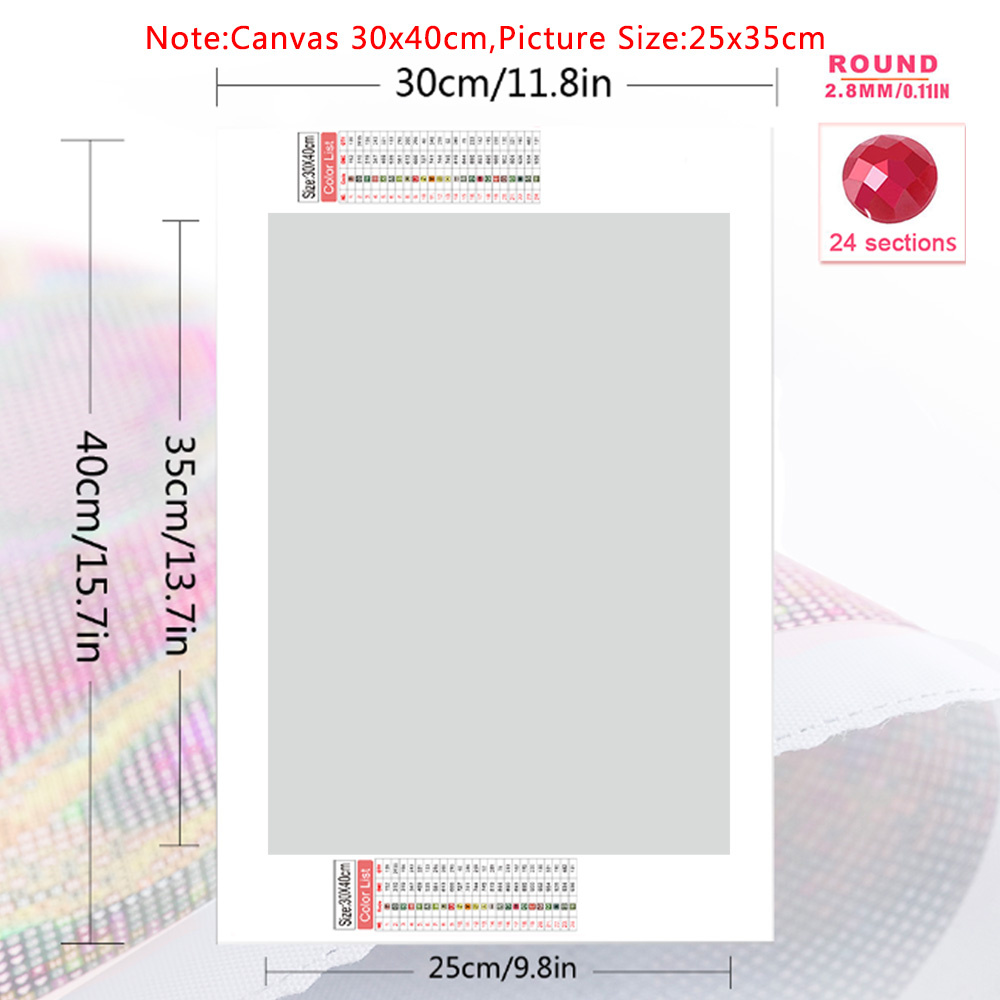 1pc frameless  Diamond Art Pai – обзор и цена Resin Art On Wall