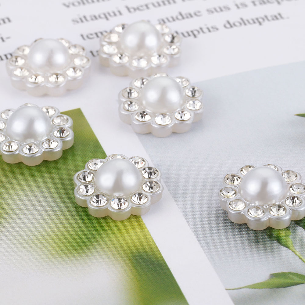 50pcs White Flat Imitation Pea – обзор и цена Resin Art Jewelry Kit