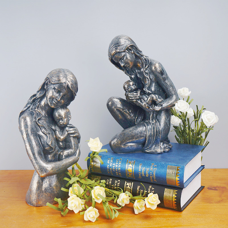 Mother Child Resin Sculpture H – обзор и цена Resin Art Anniversary Gift