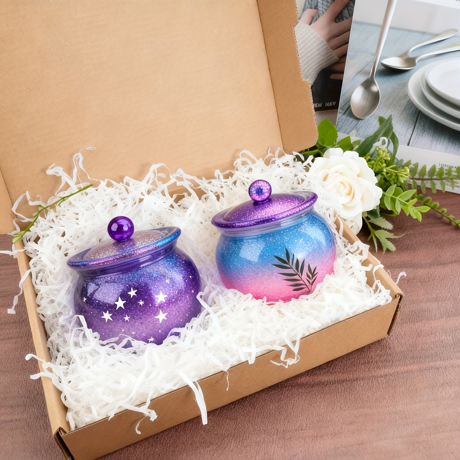 1 set of round resin can molds – обзор и цена Resin Art Case