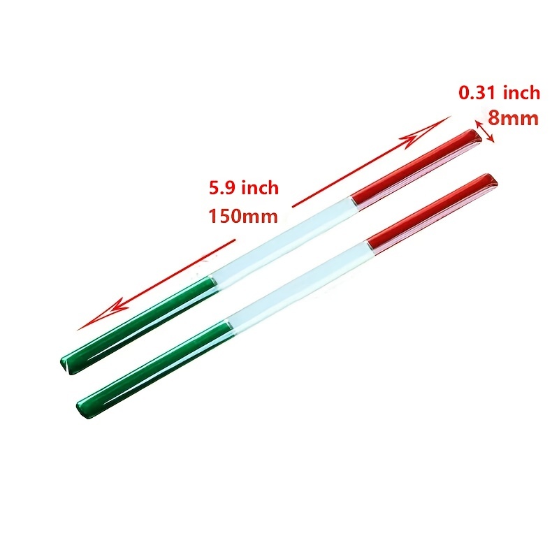 2pcs THIN Italy Flag Sticker B – обзор и цена Resin Art Logo