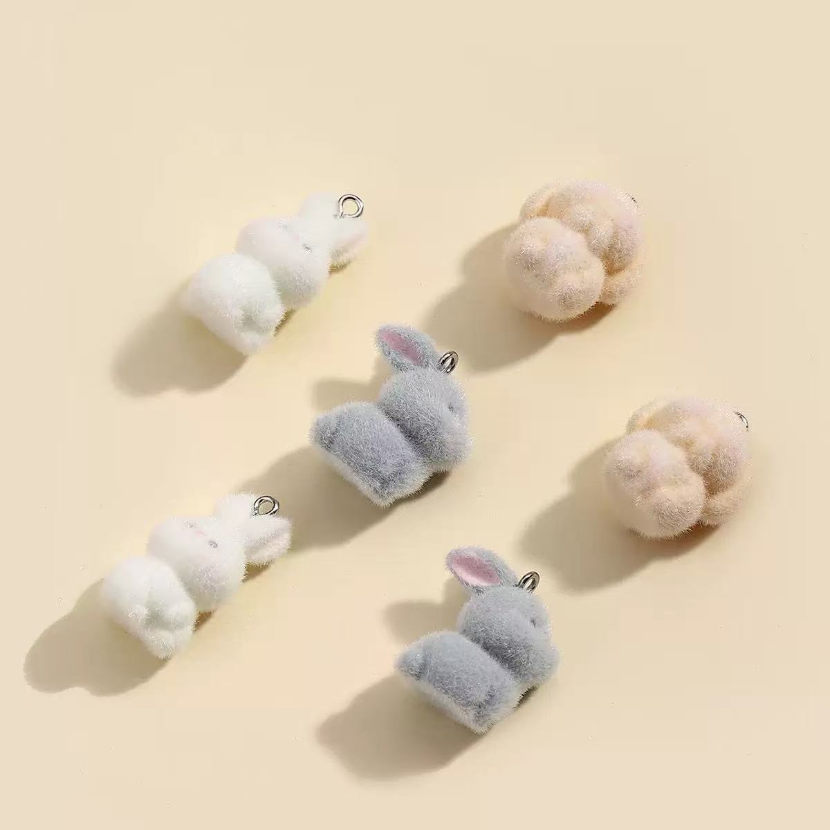 10pcs Flocking Little Rabbit R – обзор и цена Resin Art Jewelry Kit