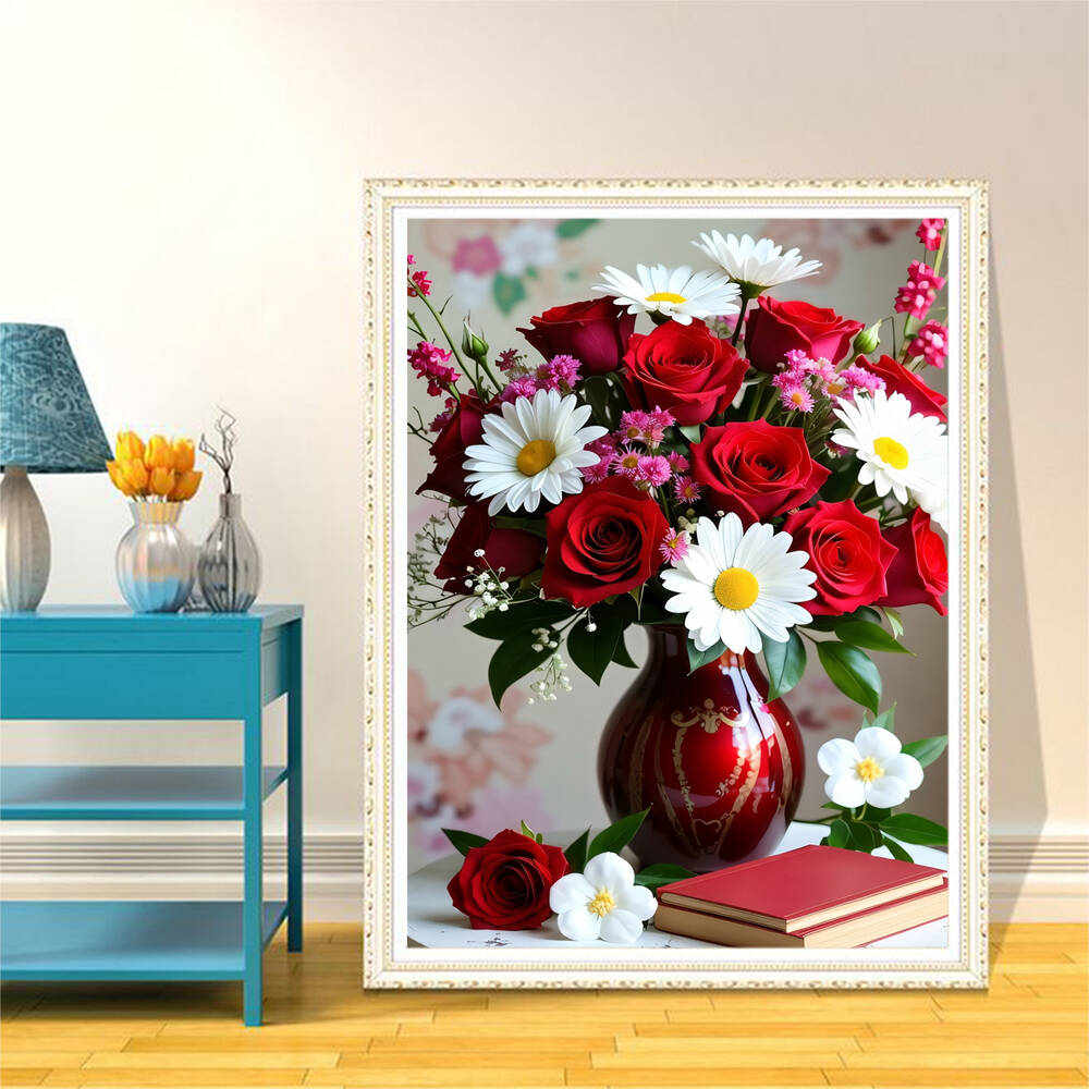 5D DIY Diamond Embroidery Rose – обзор и цена Resin Art On Wall