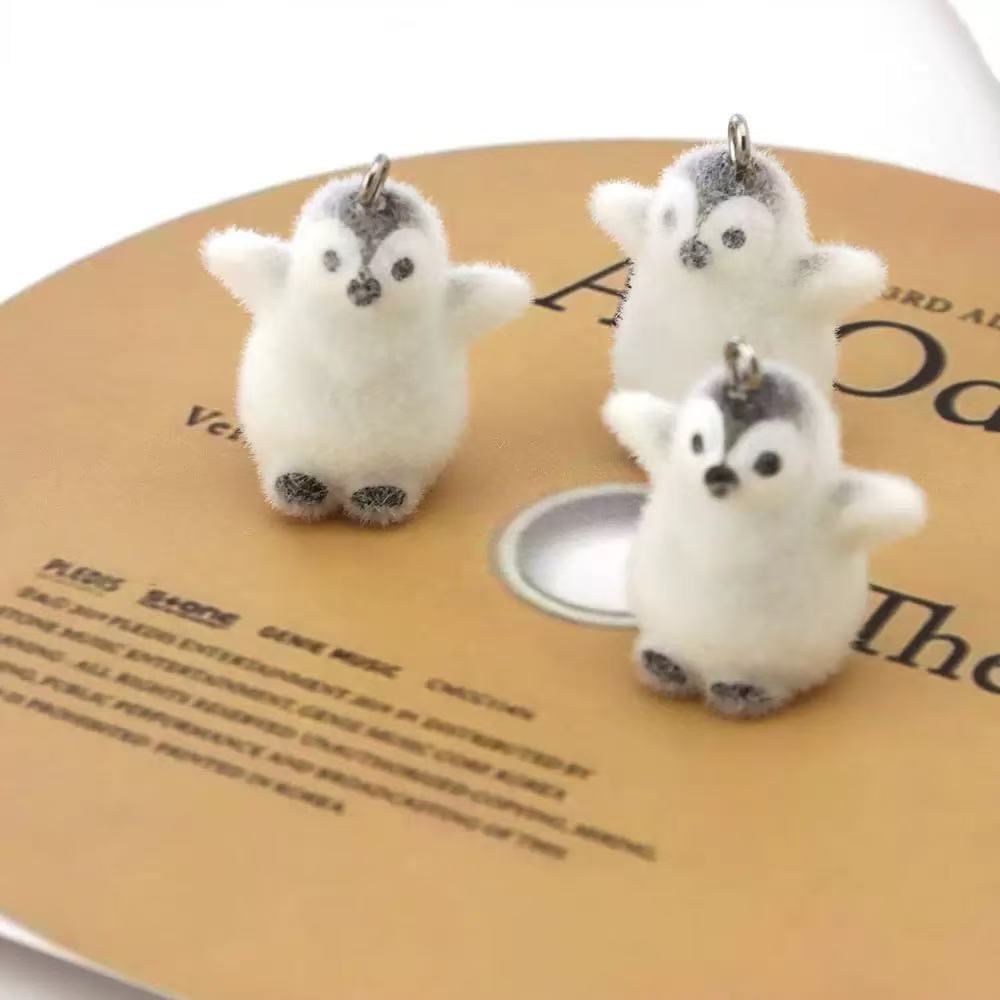 5pcs Flocking Small Penguin Re – обзор и цена Resin Art Jewelry Kit