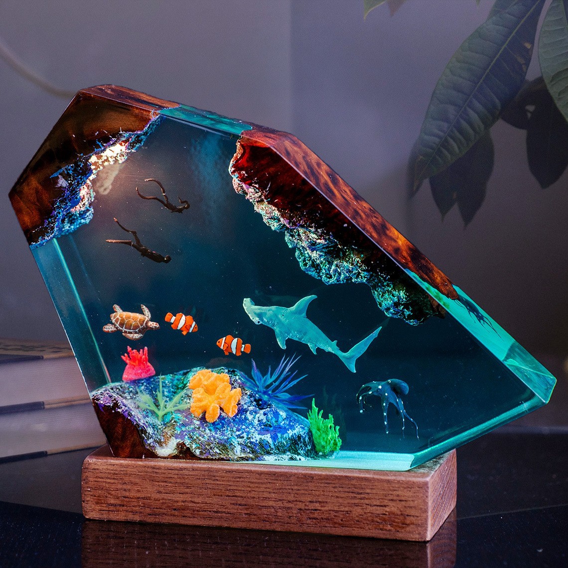 Sea View Micro Humpback Whale  – обзор и цена Resin Art Beach